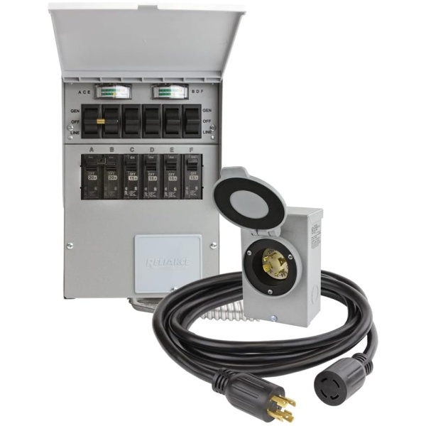 Reliance Controls 306CRK Pro/Tran-2 6 Circuit Transfer Switch Kit