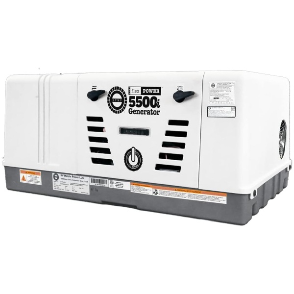 RVMP 5500i Dual Fuel Generator 5500i Dual Fuel Generator| Flex Power ™ RVMP Flex Power™ 5.5kW Dual Fuel Installed Generator | RVMP-AM-4L1-RV551