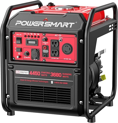 How to clean the air filter on the PowerSmart PS5025 Portable Generator?