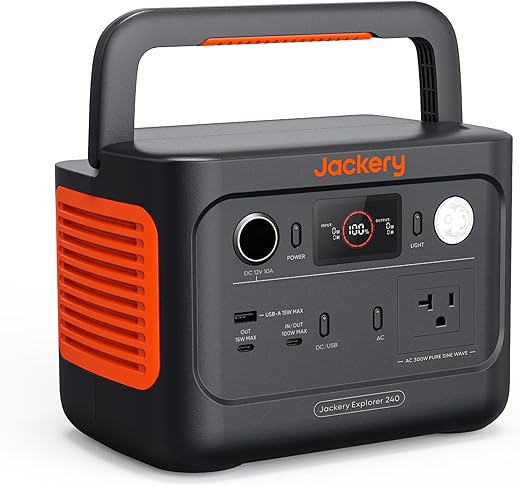 Jackery Explorer 240 v2: Reliable Power On-the-Go