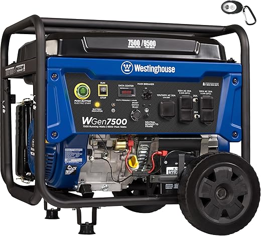 Westinghouse 9500W Portable Generator: Power When Needed